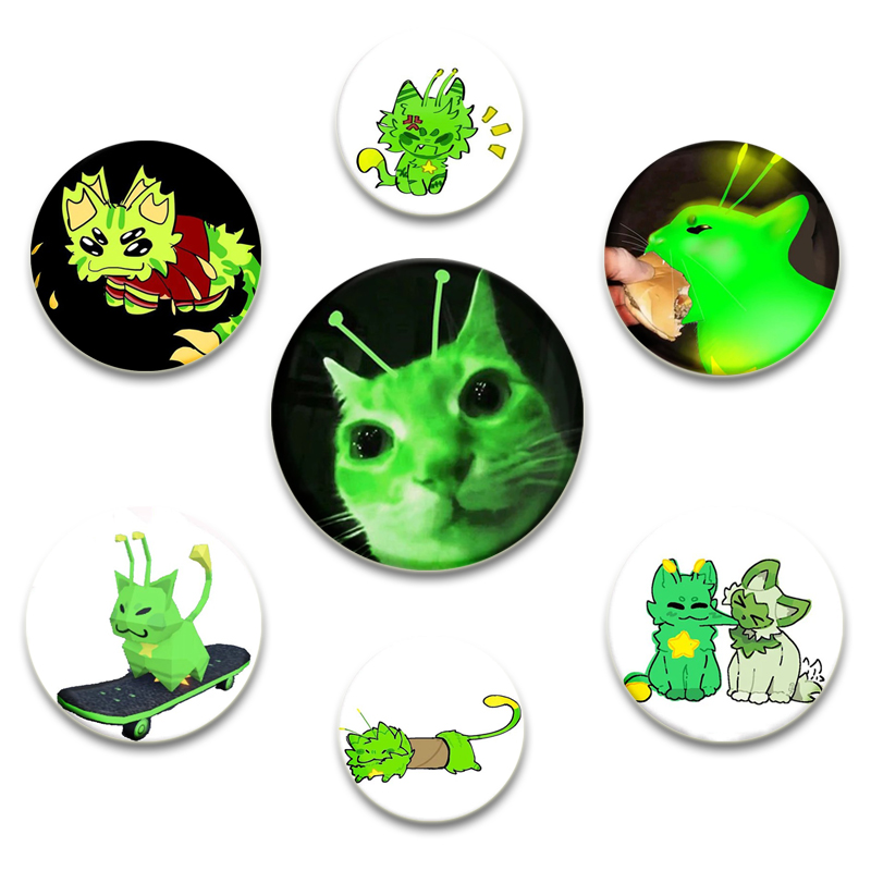 Gaming Console Buttons - 32/44/58Mm Bros Gnarpy Regretevator Baru Pin