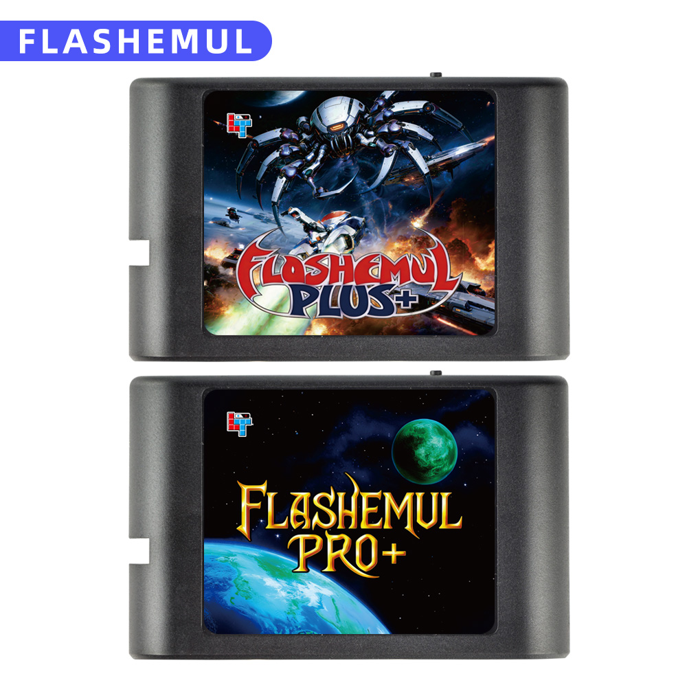 Gaming Console Genesis - FLASHEMUL Pro EDMD Cart untuk Konsol
