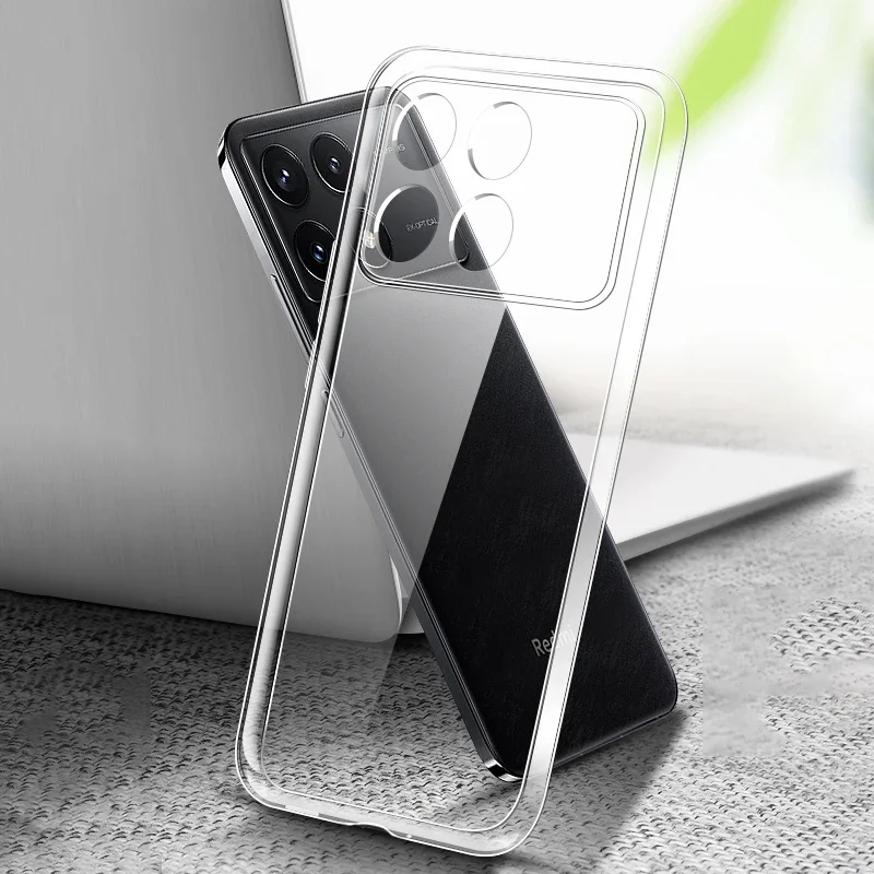Gaming Console X6 - Sarung ponsel TPU bening lunak Ultra
