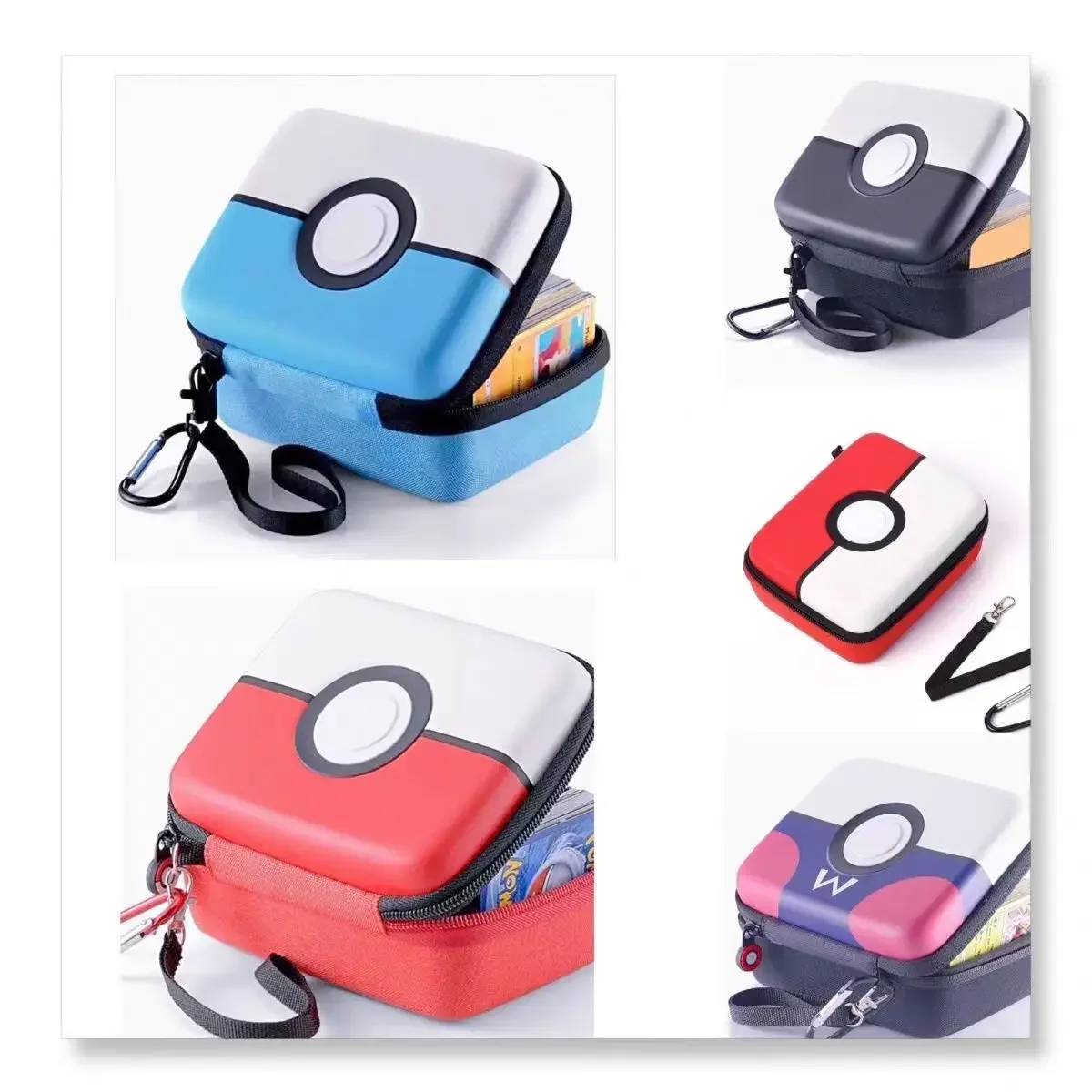 Gaming Console Case - 400 Buah Kartu Permainan Pokemon Kapasitas