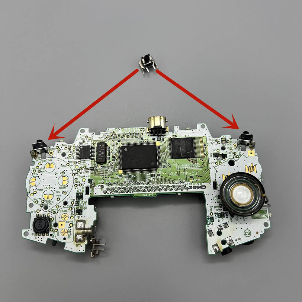 Gaming Console Buttons - Untuk Perbaikan dan Penggantian Tombol Saklar