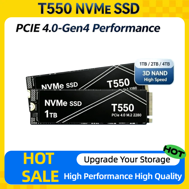 Gaming Console New - SSD Portabel Kapasitas Besar T550 Baru