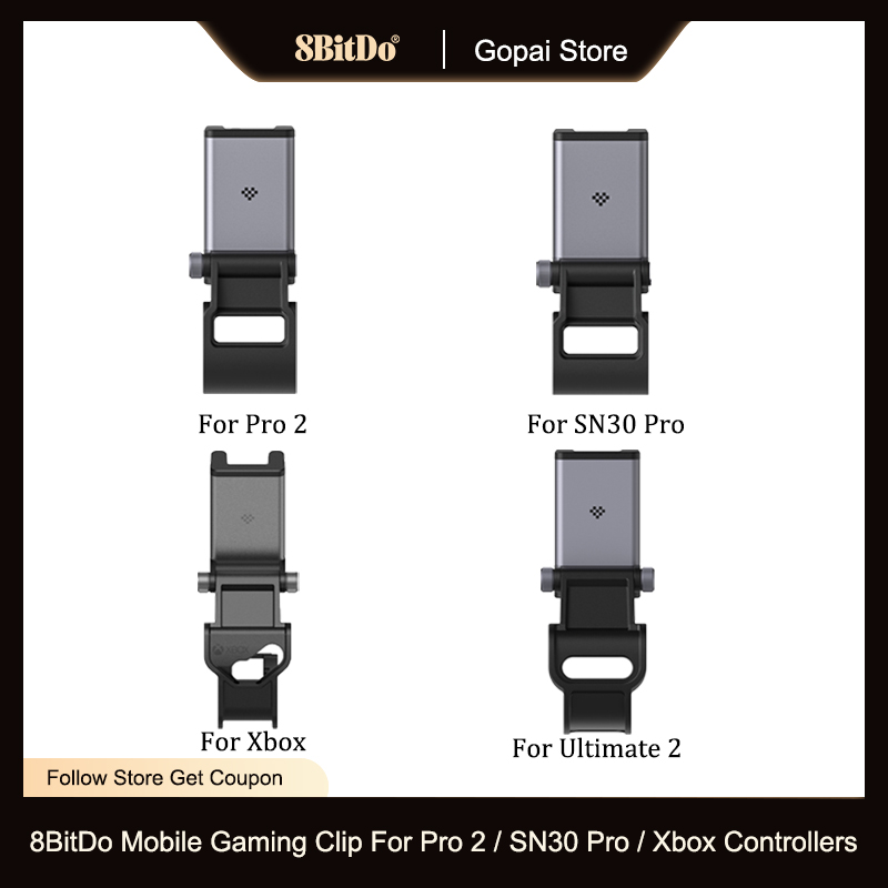 Microsoft Controller Xbox Wireless - Klip Gaming Mobile 8BitDo untuk Kontroler