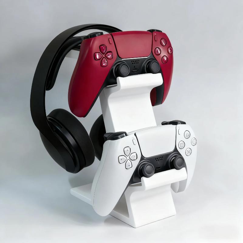 Controller Stand Holder - ● Dudukan Pengontrol 3-In-1 untuk Meja