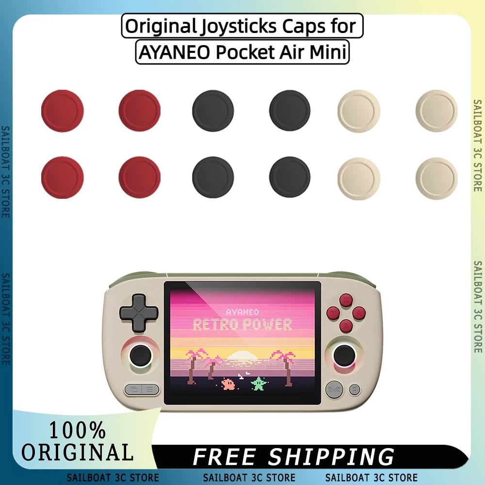Gaming Console Handheld - Tutup Joystick Asli untuk AYANEO Pocket