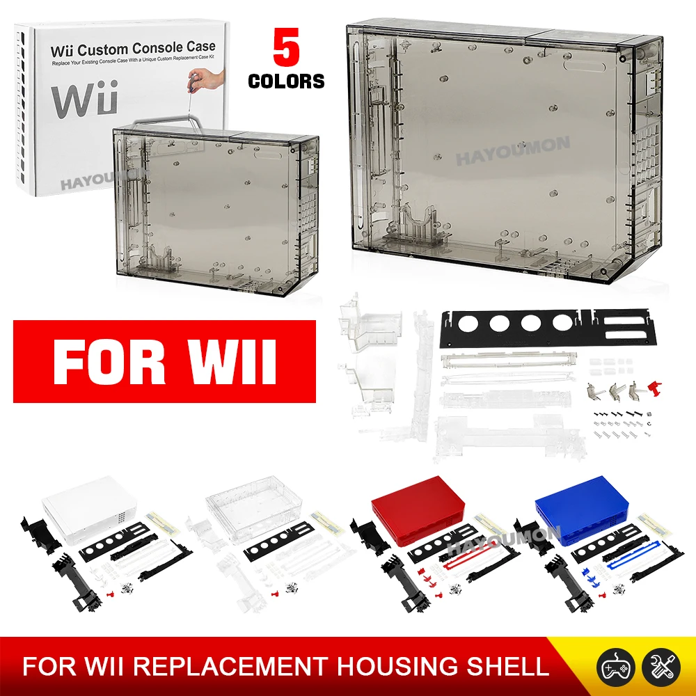 Gaming Console Buttons - Upgrade BARU TRN Hitam Untuk WII