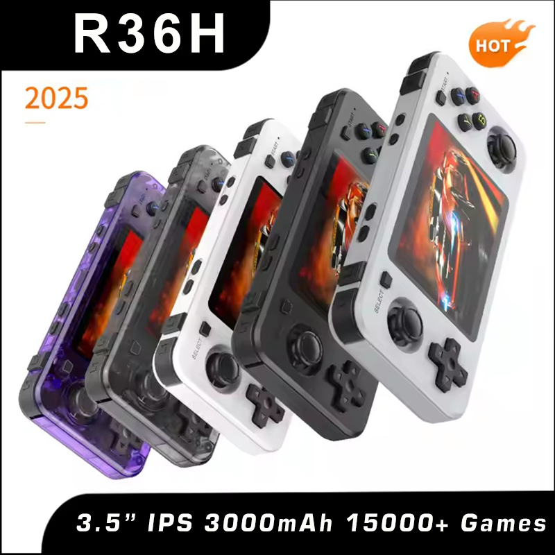 Gaming Console New - Konsol Genggam Retro R36H Baru Sistem
