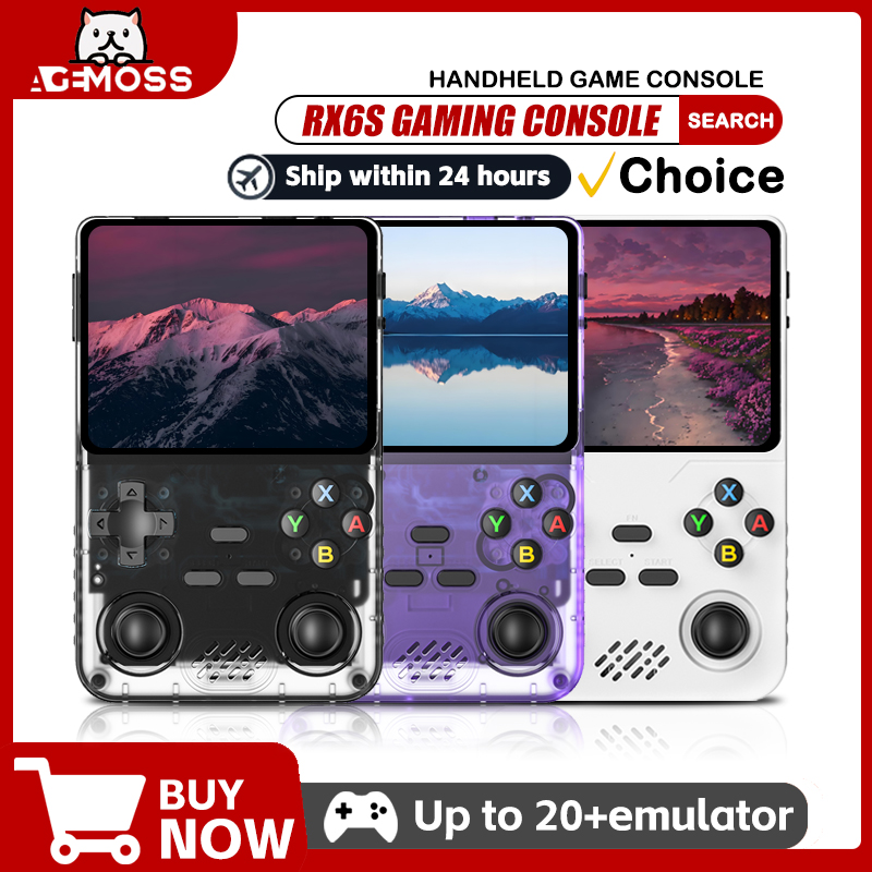 Gaming Console X6 - Konsol Game Genggam Retro RX6S Layar