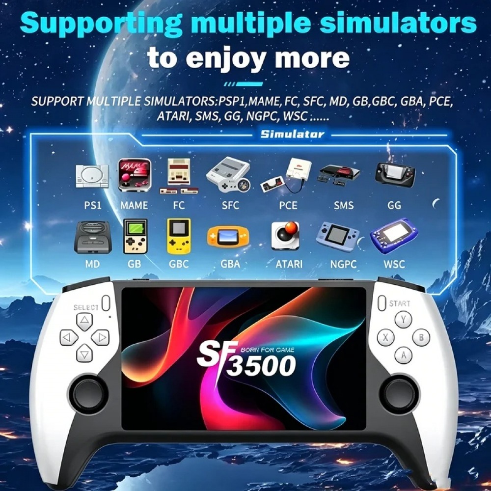 Gaming Console Buttons - SF3500 Konsol Game Genggam 5 inci
