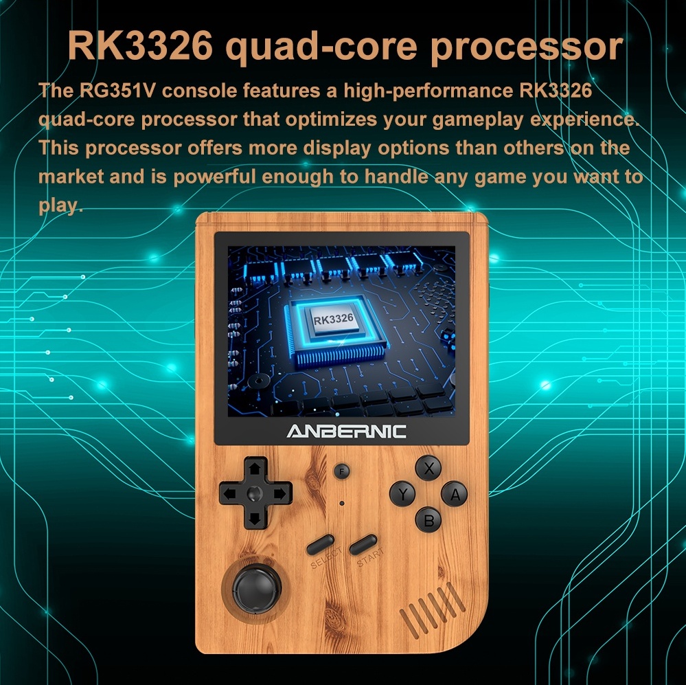 ANBERNIC RG351V Baru, Konsol G - Gaming Console X6 ulasan dan harga