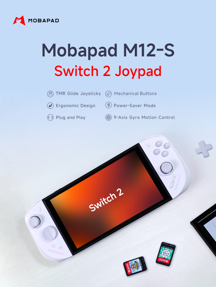 MOBAPAD M12 S Joycon Gaming Co - Gaming Console Buttons ulasan dan harga