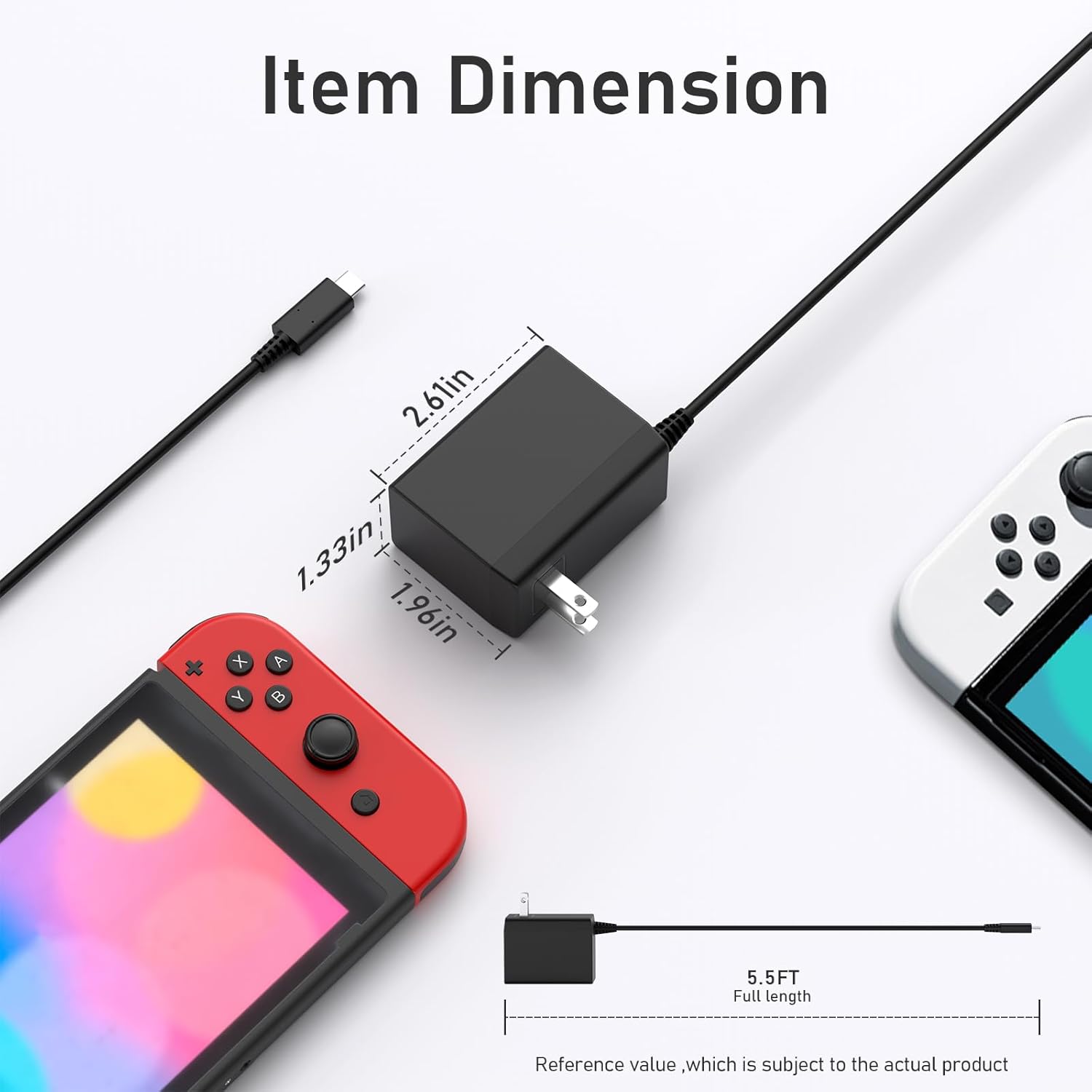 Pengisi Daya AC 100–240V Tipe  - Gaming Console Type ulasan dan harga