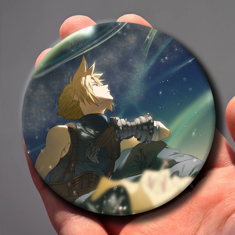 Lencana Final Fantasy VII Clou - Gaming Console Cloud ulasan dan harga