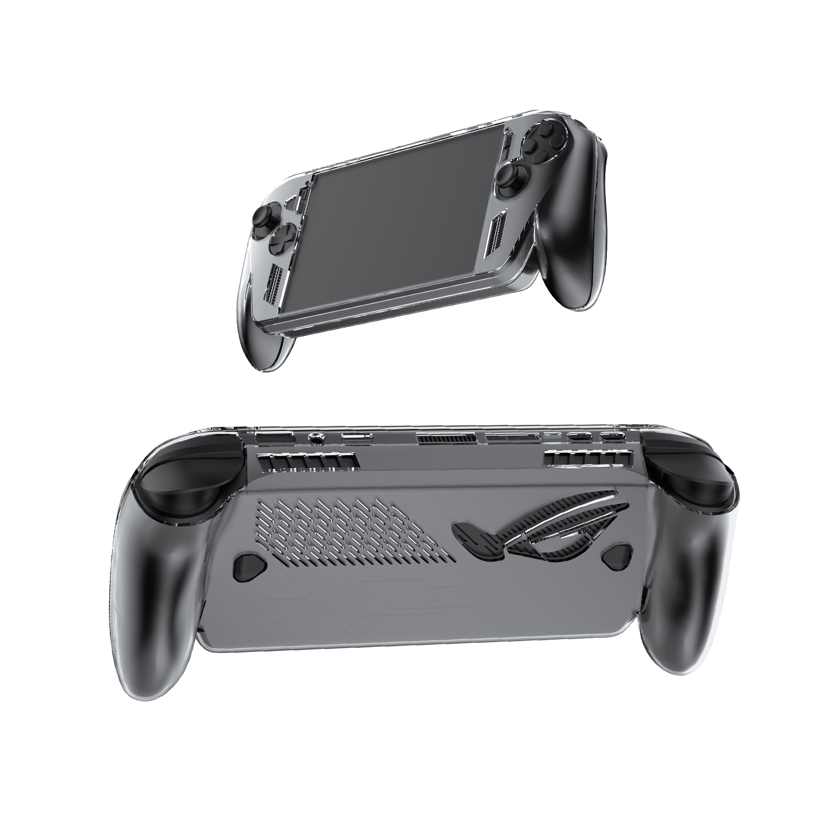 Casing Transparan Tahan Guncan - Gaming Console Case ulasan dan harga