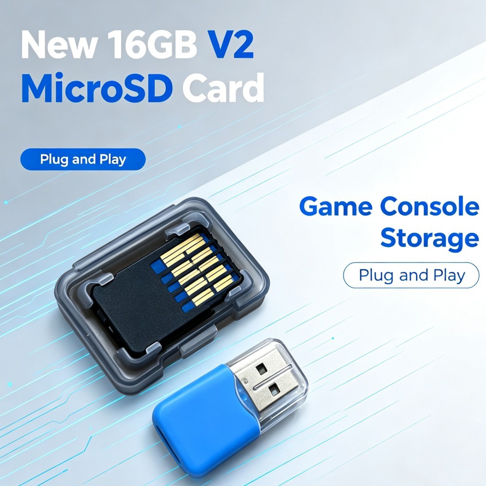 Kartu MicroSD Portabel Baru 16 - Gaming Console New ulasan dan harga