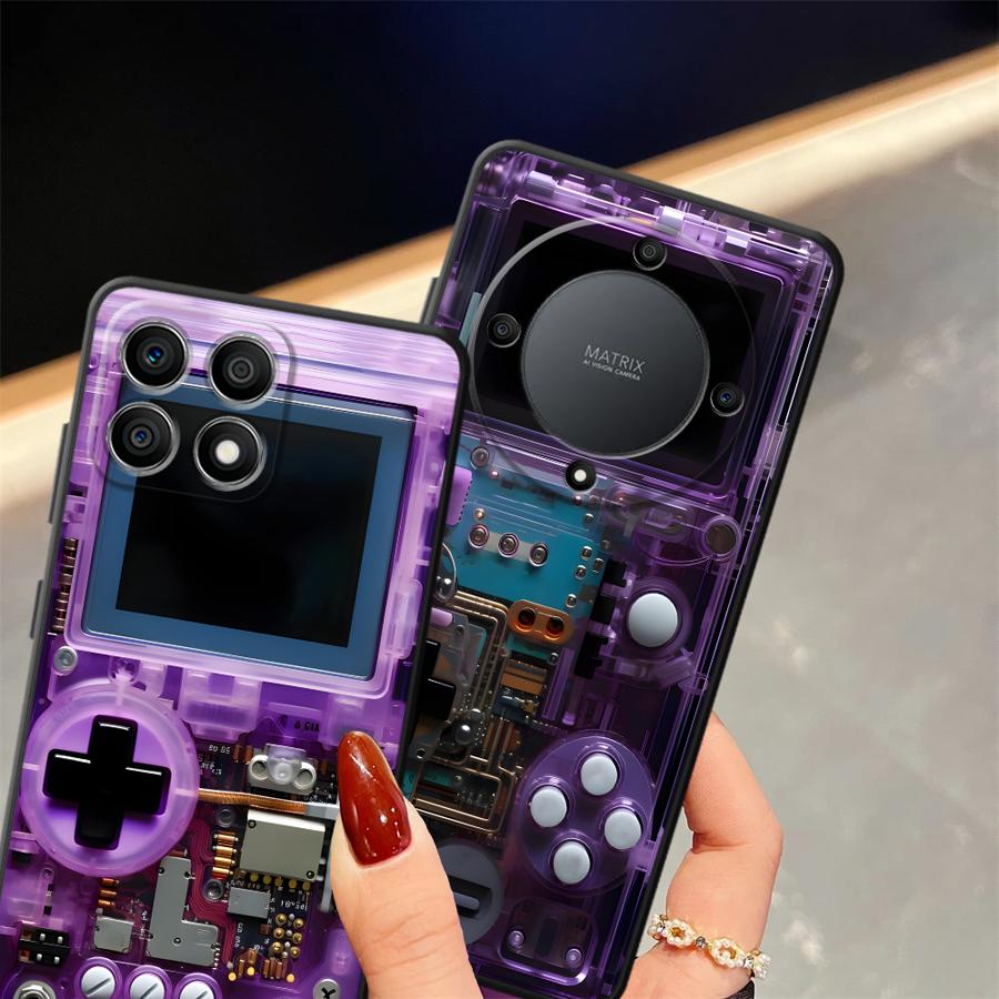 Casing Konsol Game Ungu untuk  - Gaming Console X6 ulasan dan harga