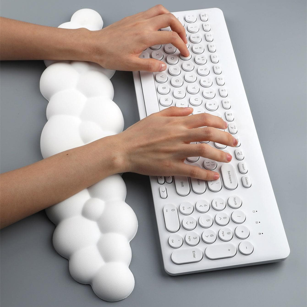 Mouse pad dengan sandaran perg - Gaming Console Cloud ulasan dan harga