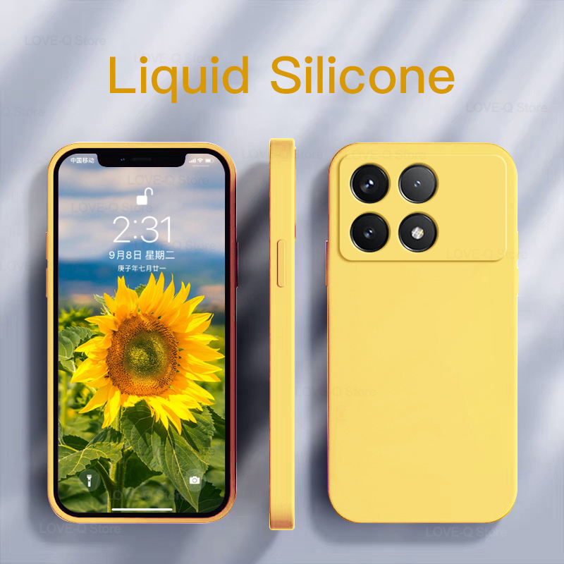 Poco X6 Pro casing silikon cai - Gaming Console X6 ulasan dan harga