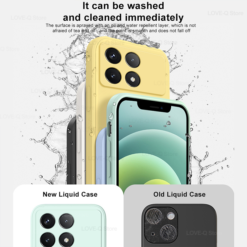 Poco X6 Pro casing silikon cai - Gaming Console X6 ulasan dan harga
