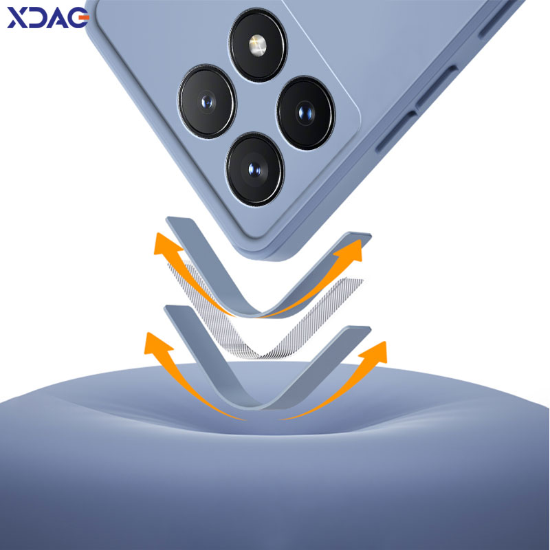 Casing ponsel silikon cair kot - Gaming Console X6 ulasan dan harga